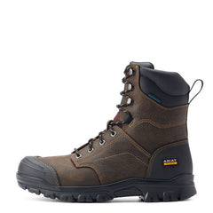 Ariat Dark Brown Treadfast 8 inch Men's Waterproof Work Boots 10042484