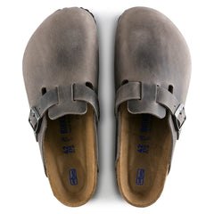Birkenstock Iron Boston Soft Footbed Men's Clog Shoes R1013255