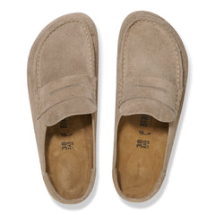 Birkenstock Taupe Naples Wrapped Suede Leather Men's Clogs R1029675