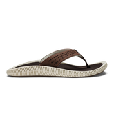 Olukai Dark Wood Ulele Mens Beach Sandals 10435-6363