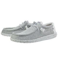 Hey Dude Stone White Wally Sox Mens Classic Slip On Shoes 110350703