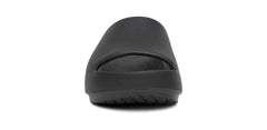 OOFOS Unisex OOahh PLUS Slide Sandal - Black