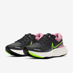 Nike Womens ZoomX Invincible Run Flyknit - Black/Cyber