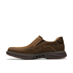 Clarks Brown Un Briley Step Beeswax Leather Men's Shoes 26179983