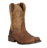 35829 Brown Bomber Rambler Square Toe Pull-On Ariat Mens Western Boots