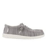 Hey Dude Grey Wally Stretch Sox Men's Casual Shoes 41898-030