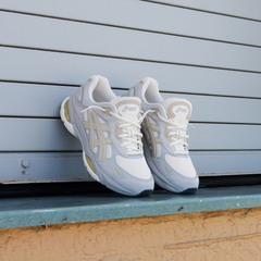 Mens Asics Gel-NYC 2.0 (Cream/Concrete)