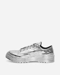 Chuck 70 National Leather Limited Edition Sneakers Silver Foil