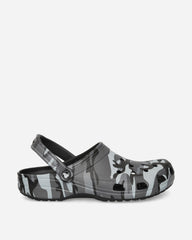 Classic Camouflage Clogs Black / Slate Grey