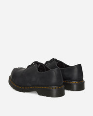 1461 Metal Toe Leather Shoes Black
