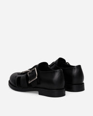 Bondage Belt Sandals Black