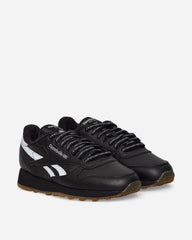 PLACES+FACES Classic Leather Sneakers Black / Silver