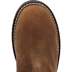 Georgia Boots Brown Core 37 Steel Toe Waterproof Men's Work Boots GB00639