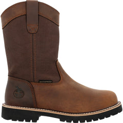 Georgia Boots Brown Core 37 Steel Toe Waterproof Men's Work Boots GB00639