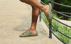 OOFOS Unisex OOahh Slide Sandal - Foliage