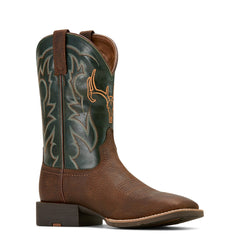Ariat Brown Oiled Rowdy/Tack Green Men's Sport Outdoor Cowboy Boots 10061187