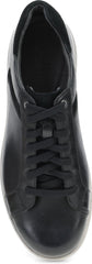 Dansko Black Burnished Calf Trevor Men's Lace Up Sneakers 8906-501000