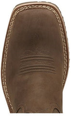 Ariat Men's Oily Distressed Brown Hybrid Rancher Waterproof Western Boot 10014067