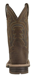 Ariat Men's Oily Distressed Brown Hybrid Rancher Waterproof Western Boot 10014067