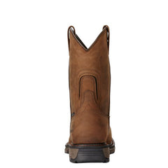 Ariat Oily Distressed Brown WorkHog Wellington Waterproof Men's Composite Toe Work Boots 10020092