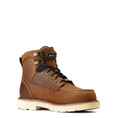 Ariat Distressed Brown Rebar Lift 6 inch Waterproof Composite Toe Men's Work Boots 10046876