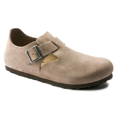 Birkenstock Taupe Suede Leather London Men's Closed Toe Shoes R1010503