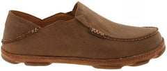 Olukai Moloa Slip On Ray Toffee Leather  Mens Casual 10128-2733