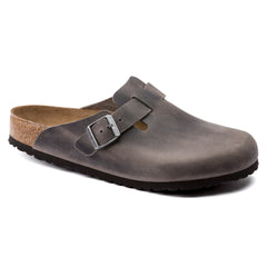 Birkenstock Iron Boston Soft Footbed Men's Clog Shoes R1013255