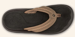 Olukai Tan Hokua Mens Comfort Sandals 10161-3434
