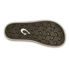 Olukai Dark Wood Ulele Mens Beach Sandals 10435-6363