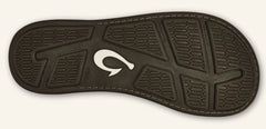 Olukai Dark Wood Tuahine Mens Comfort Sandals 10465-6363