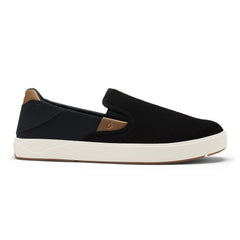 Olukai Black/Tan Lae'ahl Nul Men's Slip-On Sneaker Shoes 10580-4034