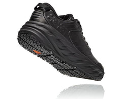 Hoka Black Bondi SR Wide Width Mens Running Shoes 1129350-BBLC