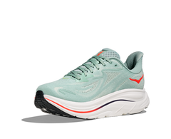 Hoka Clifton 10 Sage Neon Flame