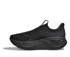 Hoka Black/Black Skyward Laceless Men's Comfort and Recovery Shoes 1168876-BBLC