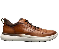Florsheim Cognac Fleet Performance Toe Elastic Lace Sneaker 14443-221