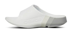 OOFOS Unisex OOahh Sport Flex Slide Sandal - Smoke Rally