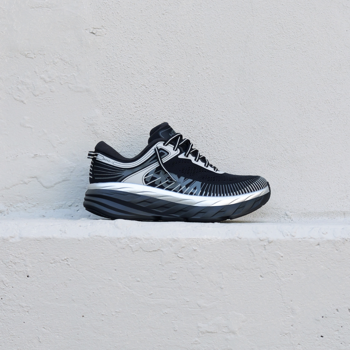 Mens HOKA Bondi 7 (BKSTR)