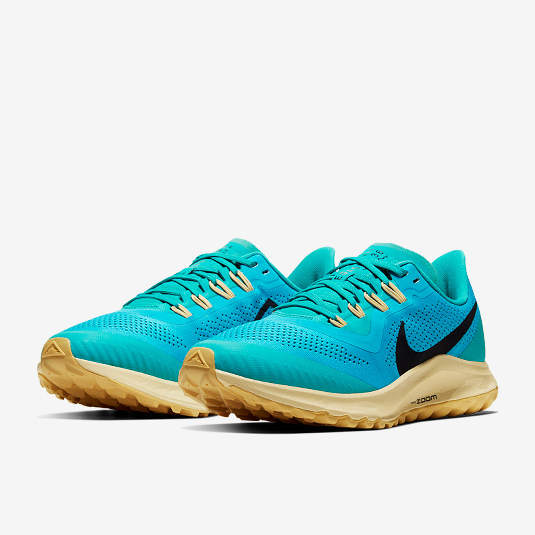 Nike Womens Air Zoom Pegasus 36 Trail  - Lt Current Blue/Oil Grey