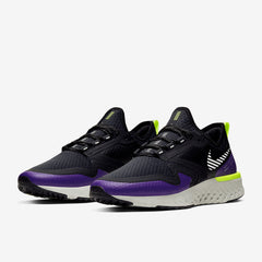 Nike Womens Odyssey React 2 Shield  - Black/Metallic Silver