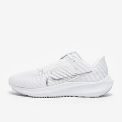 Nike Womens Pegasus 40 - White/Metallic Silver