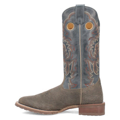 Laredo Grey Summit Men's 13 inch Leather Broad Square Men's Western Boots 7730