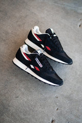 Men's Reebok Classic Leather (Core Black/Red)