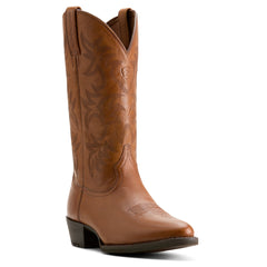 Ariat Cognac Heritage Men's R Toe Western Boots 10053736