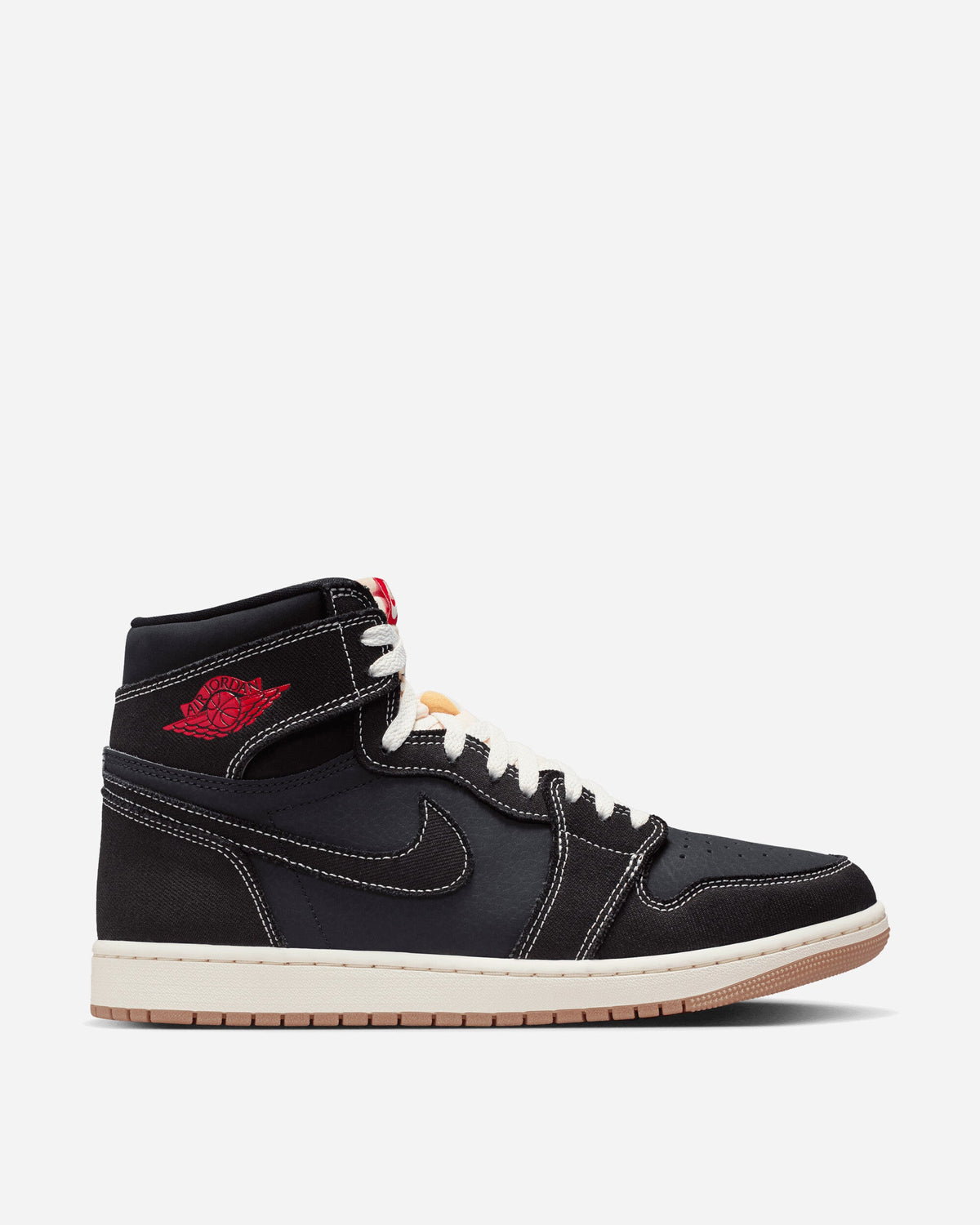 Air Jordan 1 Retro High OG Flight Club Sneakers Black / University Red / Sail
