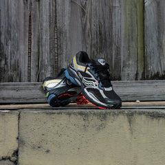 Mens Saucony ProGrid Omni 9 (Black/Multi)