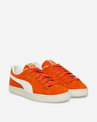 Suede Charles F. Stead IV Sneakers Orange Glo / White