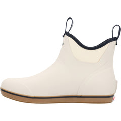 Xtratuf Ivory Navy Men's 6 inch Ankle Deck Boot XMAB100