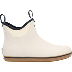 Xtratuf Ivory Navy Men's 6 inch Ankle Deck Boot XMAB100