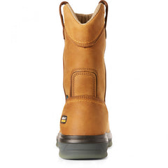 Ariat Tan Aged Bark Turbo 10 inch Pull-On Waterproof Carbon Toe Men's Work Boots 10027328